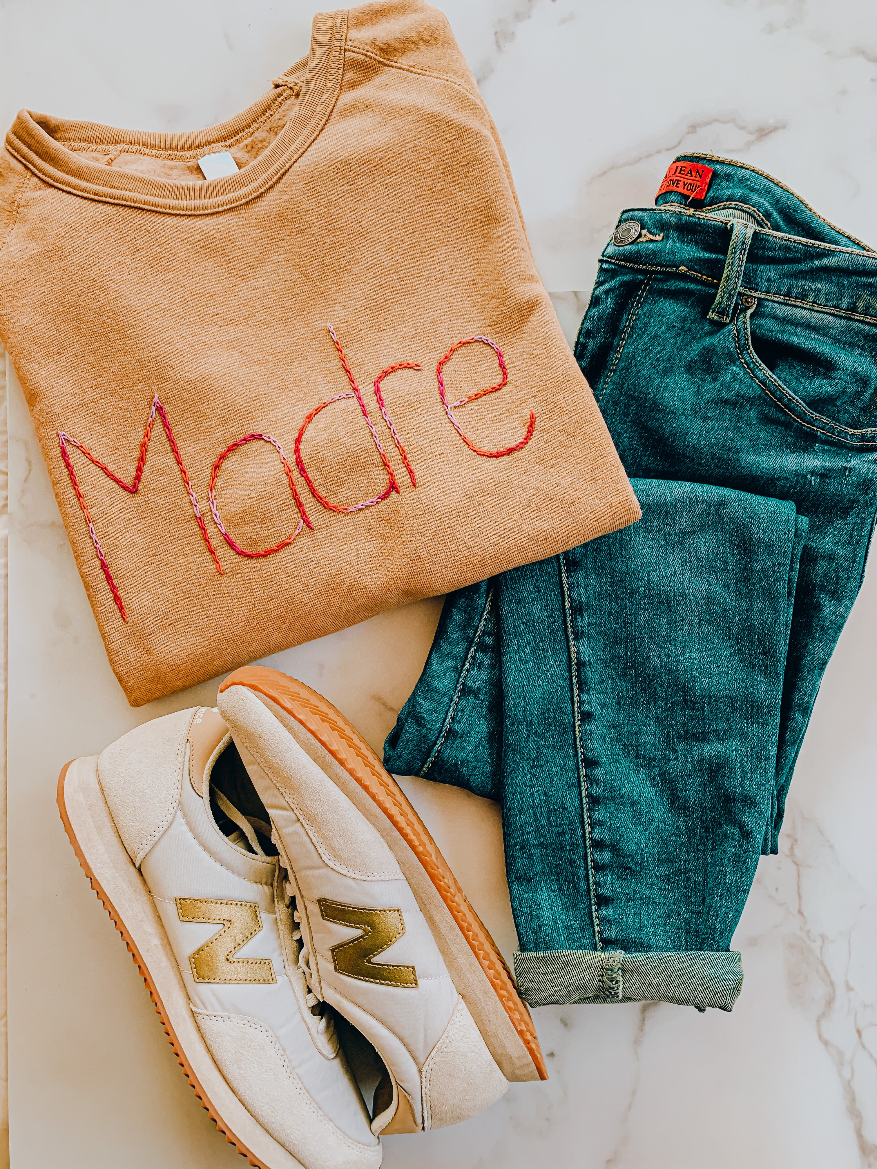 The Perfect Sweatshirt *Hand Embroidered