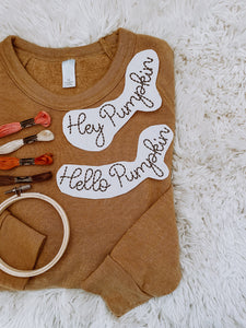 San Diego In-Person Hand Embroidery Workshop: October Sip & Stitch