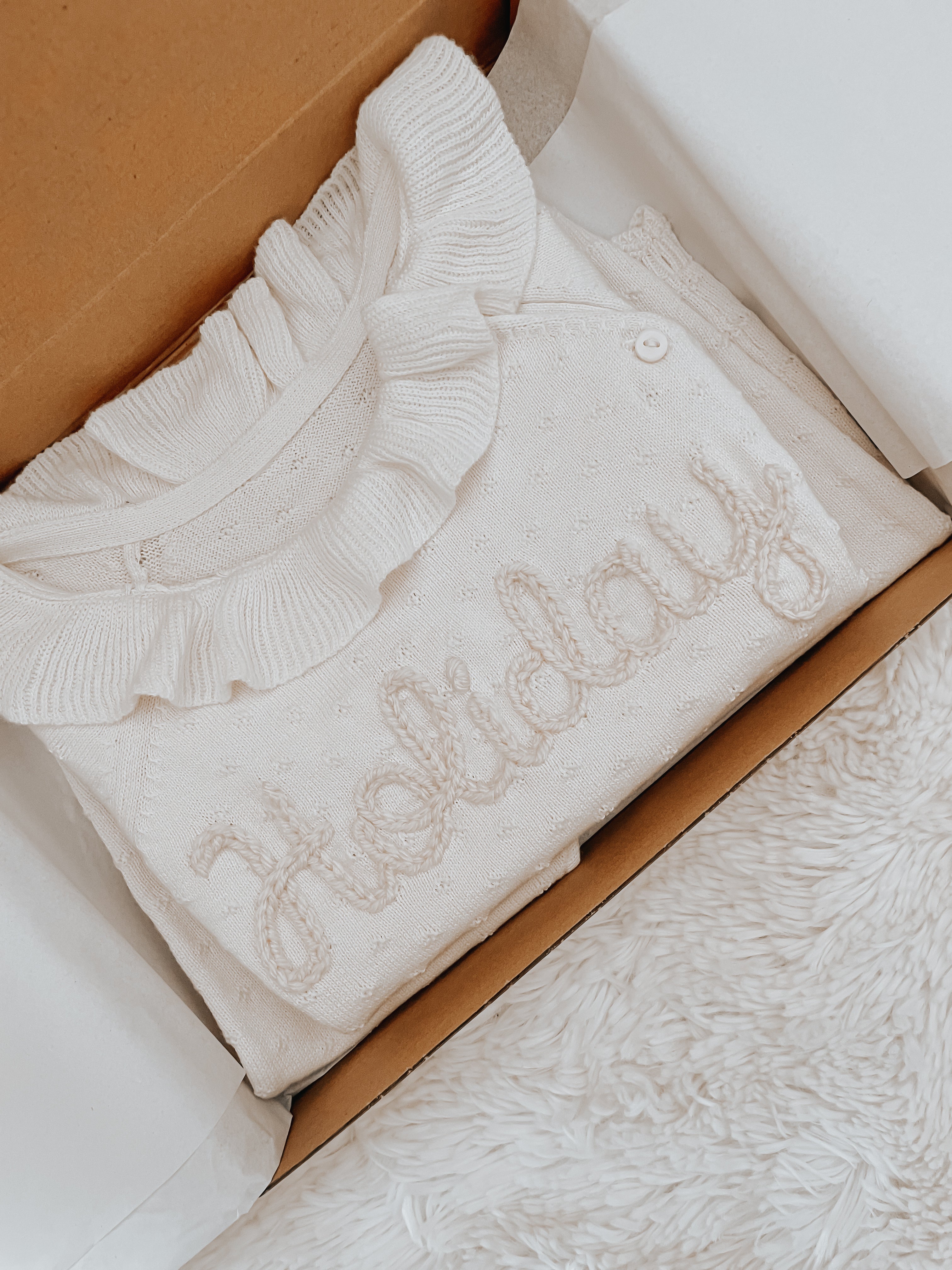 Bespoke Newborn & Baby Sweater Set