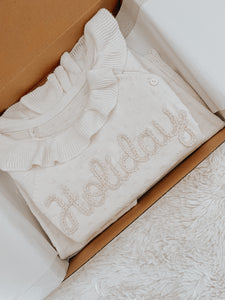 Bespoke Newborn & Baby Sweater Set