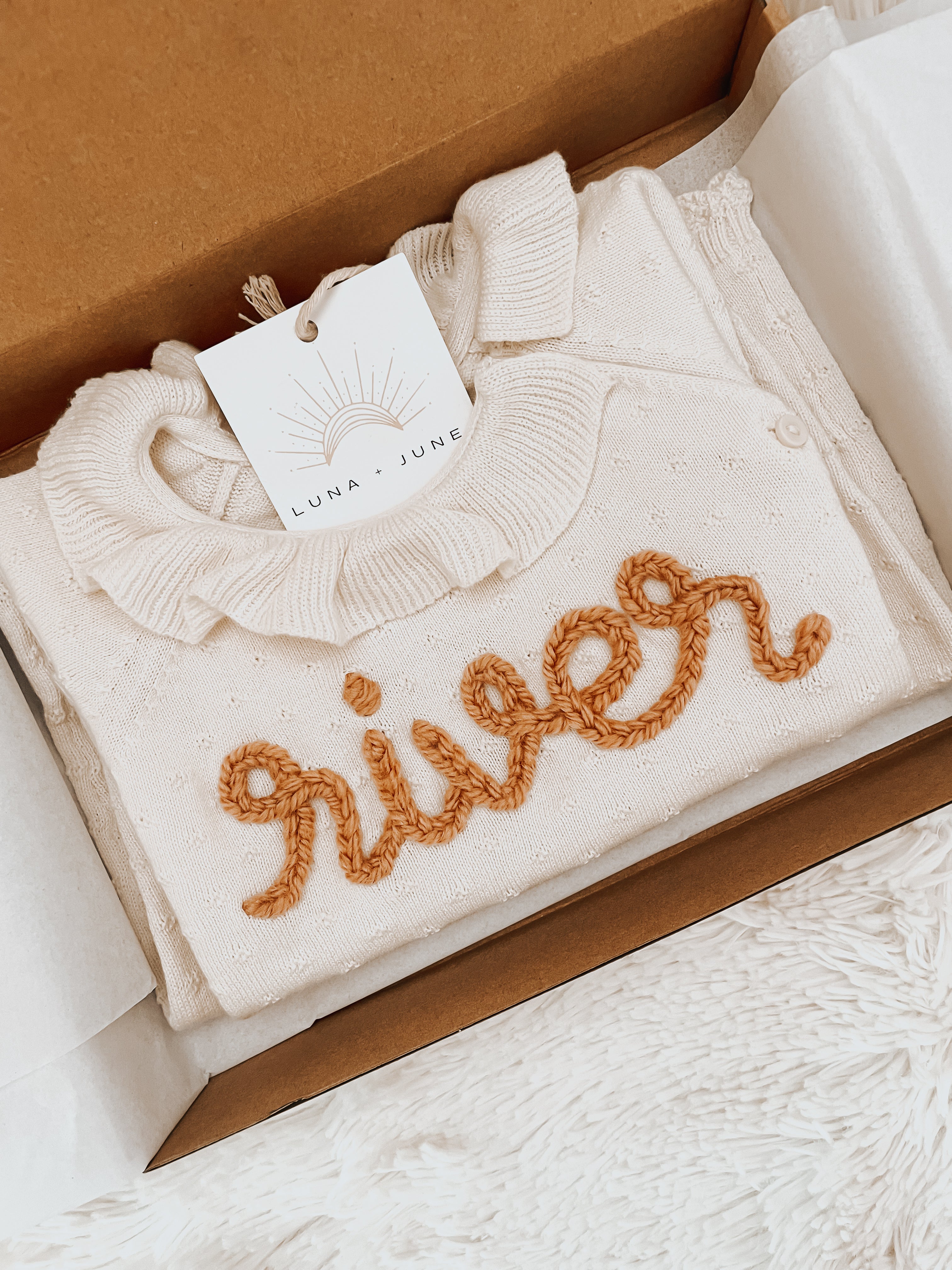 Bespoke Newborn & Baby Sweater Set