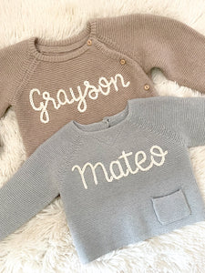 Bespoke Newborn & Baby Sweater Set