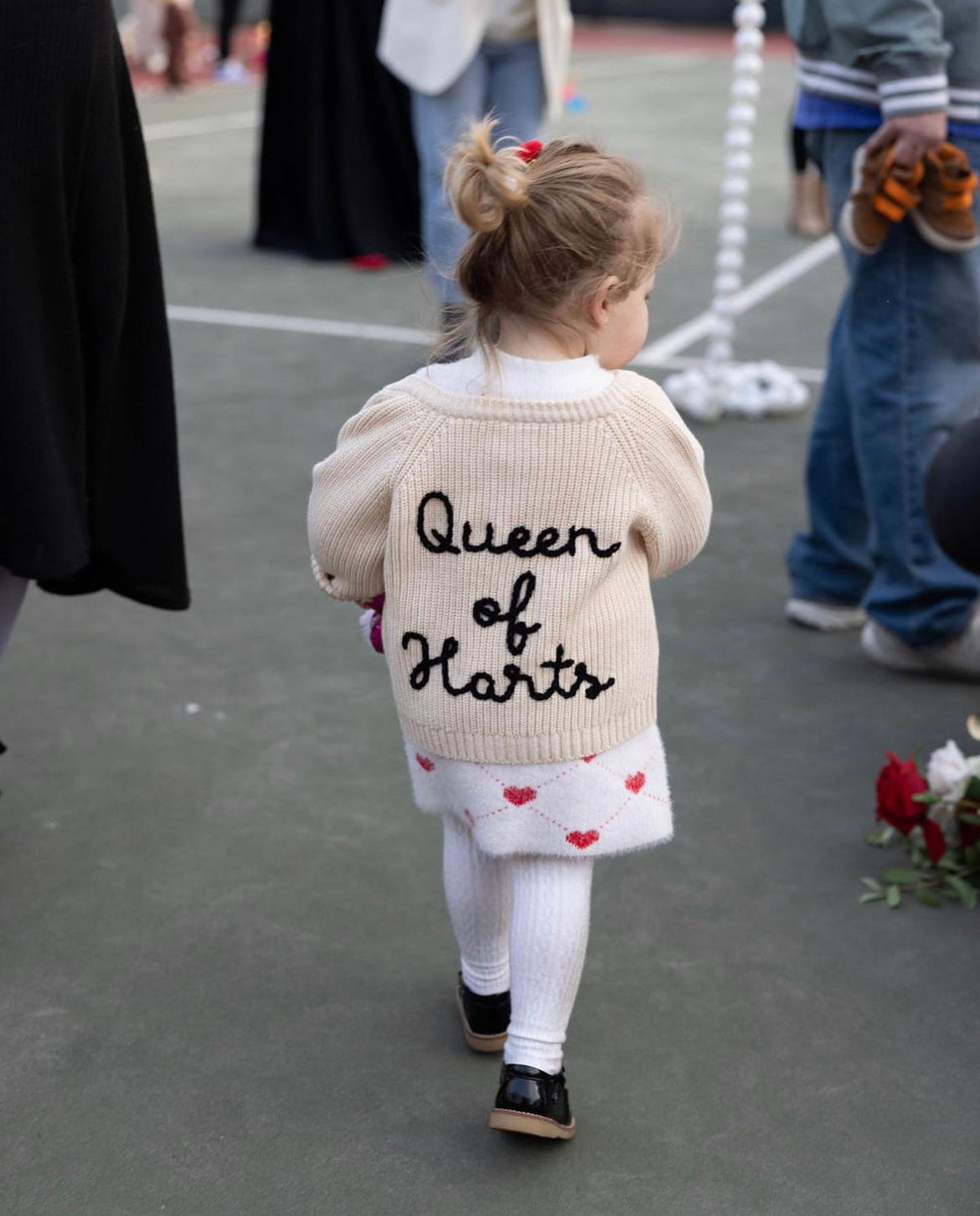 The Bespoke Baby + Toddler Cardigan **Hand Embroidered **