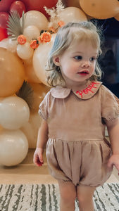Bespoke Linen Romper Set