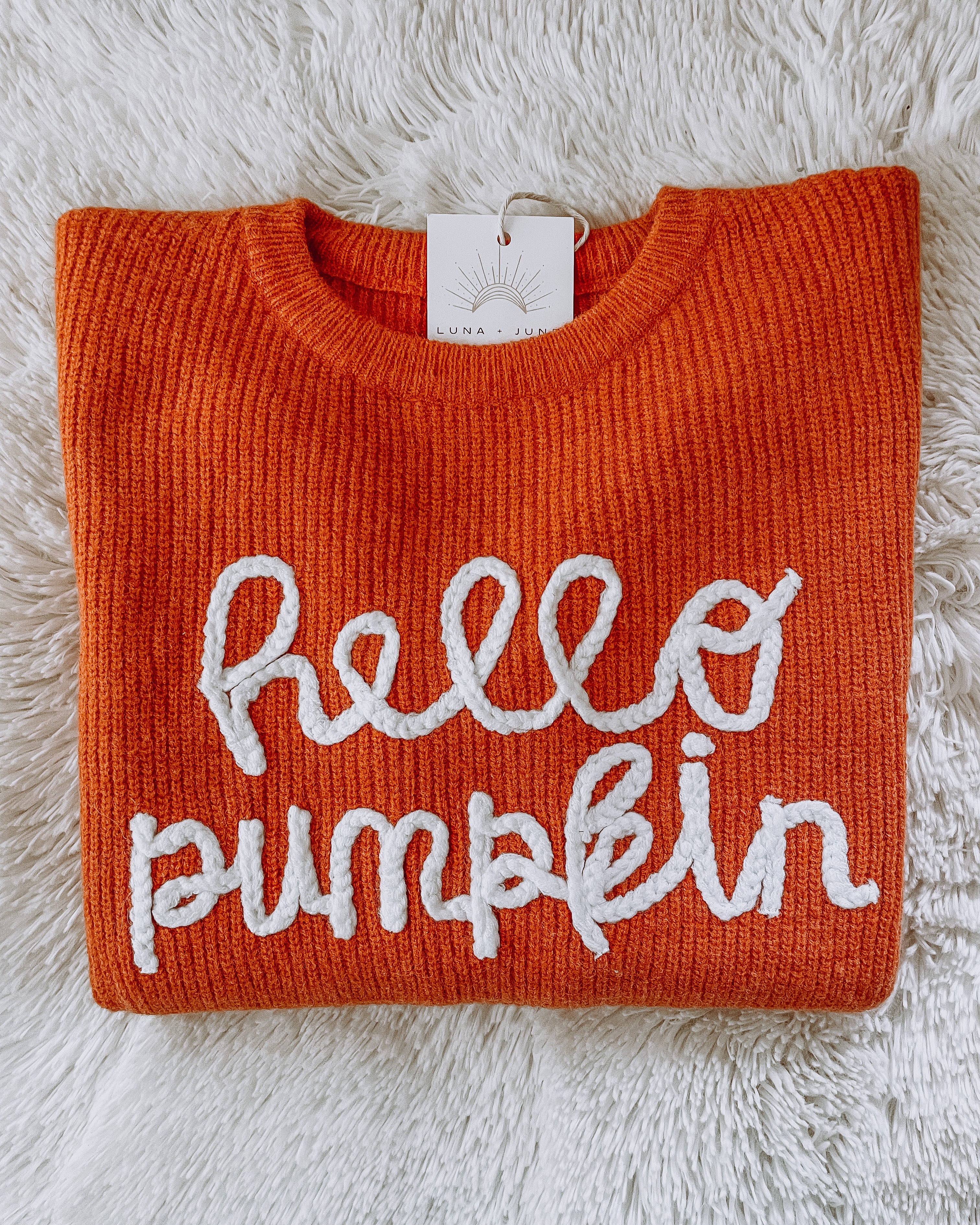 Hello Pumpkin Sweater