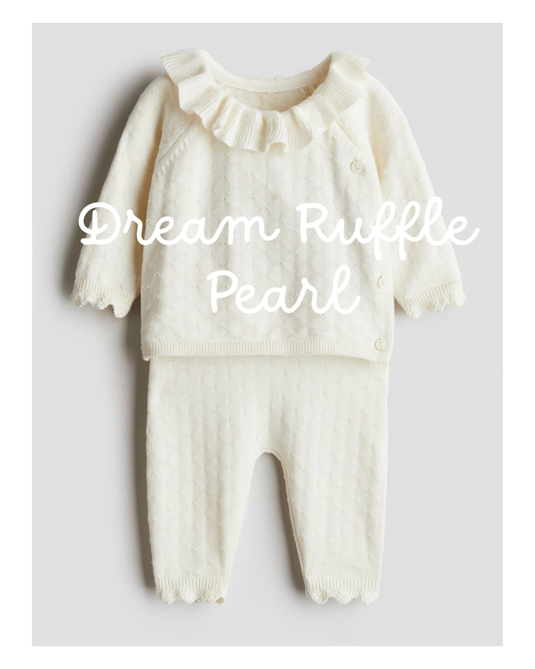 Bespoke Newborn & Baby Sweater Set