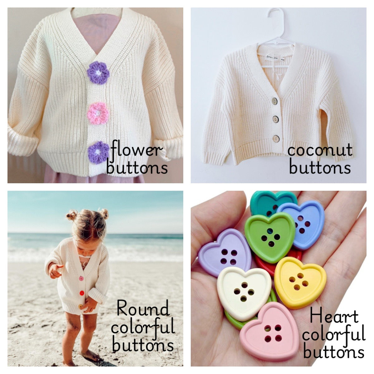 The Bespoke Baby + Toddler Cardigan