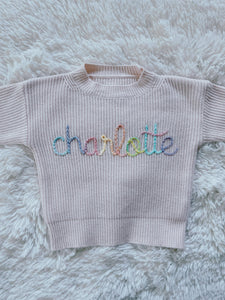 The Bespoke Newborn + Baby Sweater