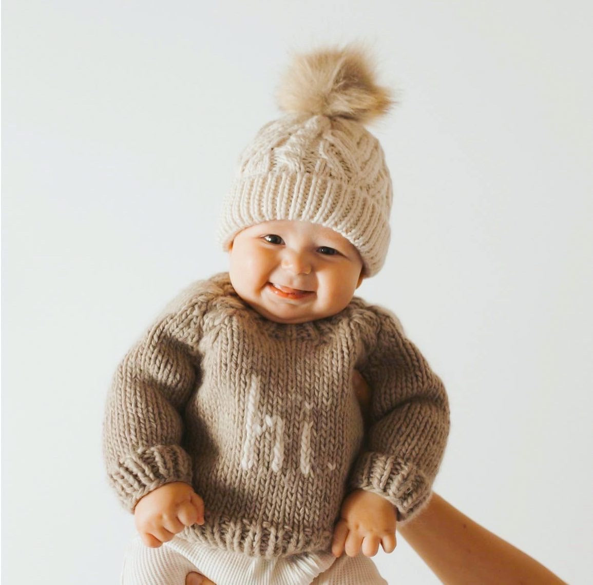 The "hi" Sweater