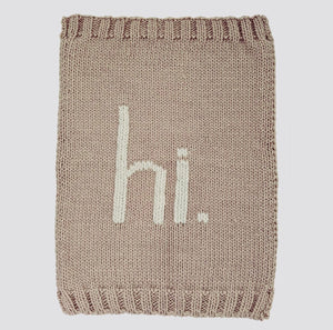 The "hi" Blanket