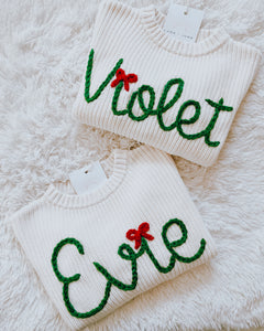 The Bespoke Newborn + Baby Sweater