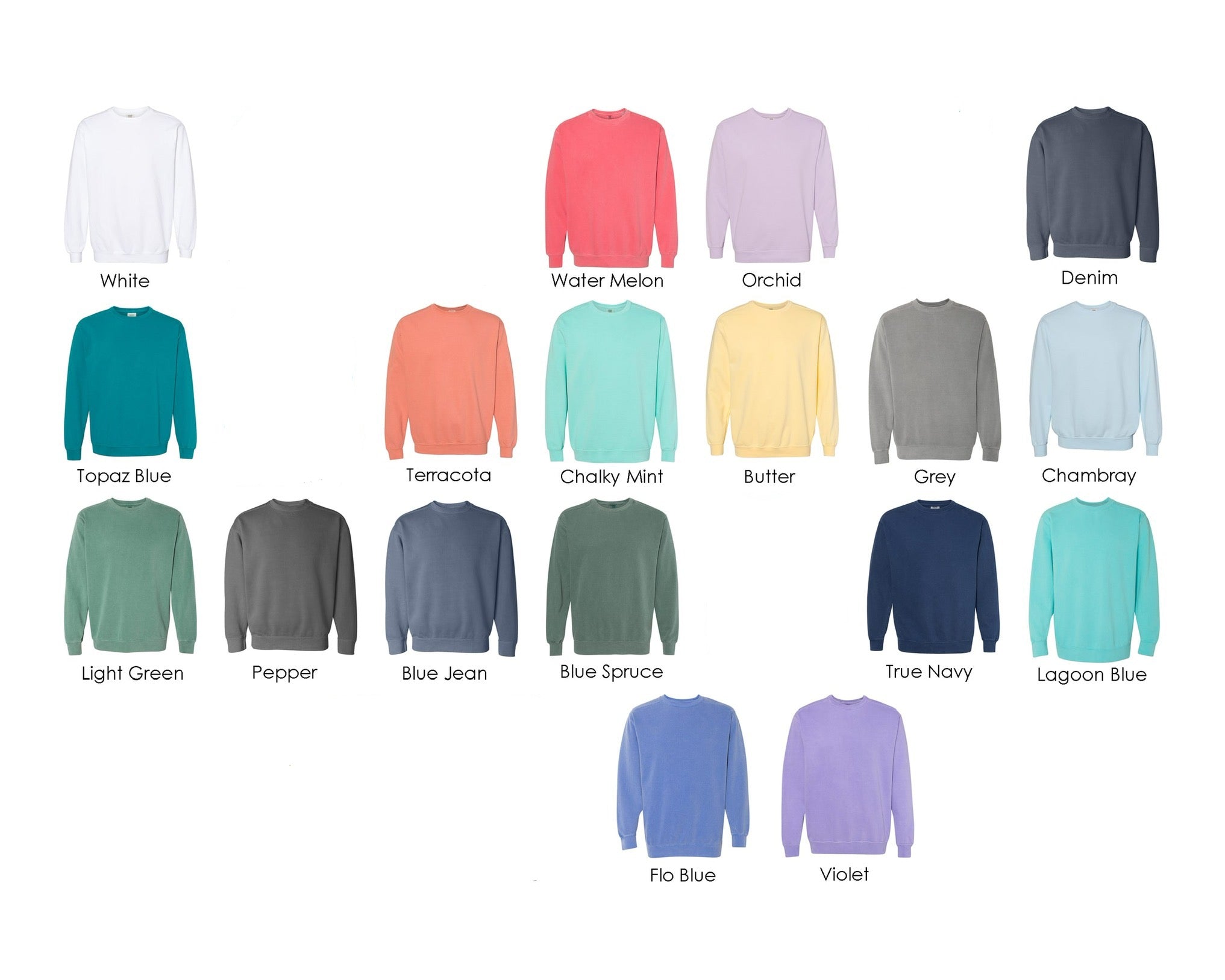 Pigment-Dyed Sweatshirt *
