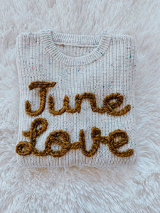 The Bespoke Newborn + Baby Sweater