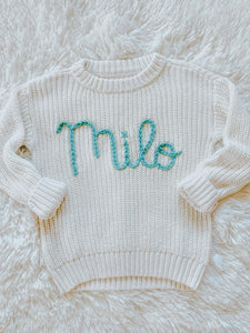 The Bespoke Newborn + Baby Sweater
