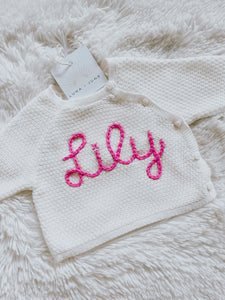 Bespoke Newborn Sweaters