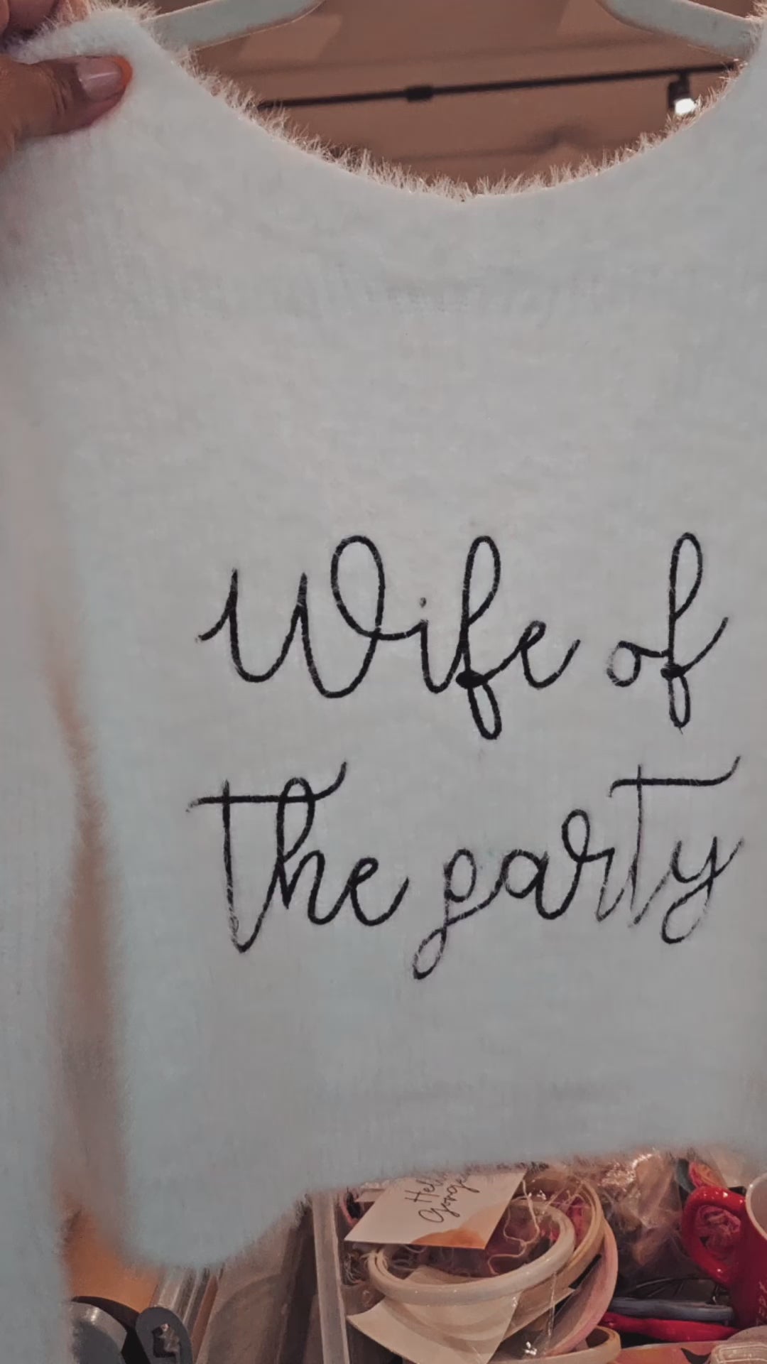 The Wife of the Party Cardigan