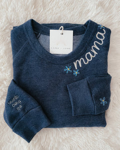 hand embroidery workshop for women San Diego – collar stitching DIY class


