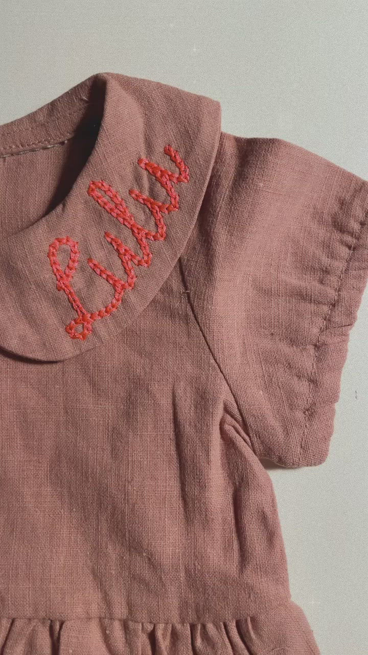 Bespoke Linen Romper