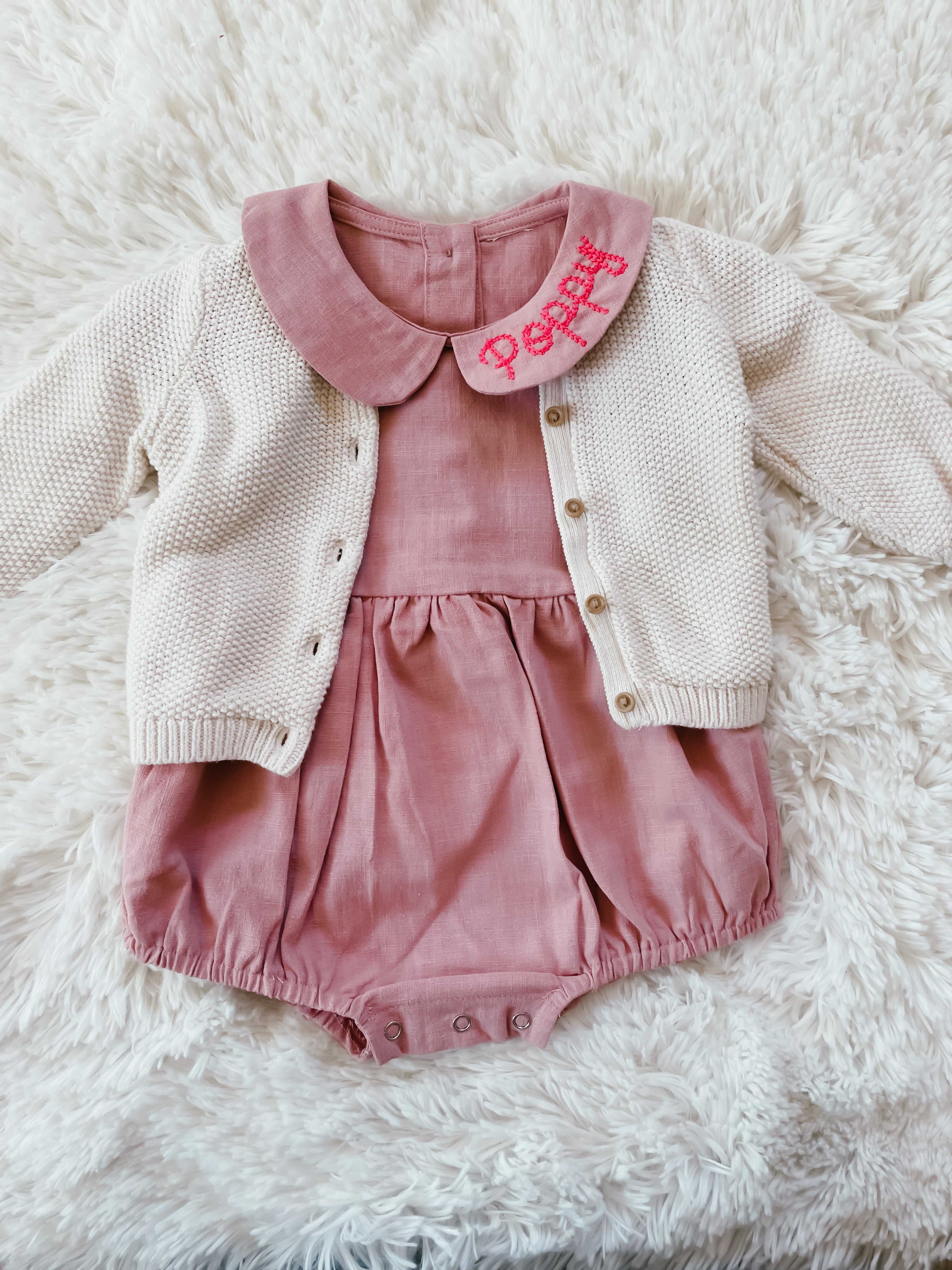 Bespoke Linen Romper