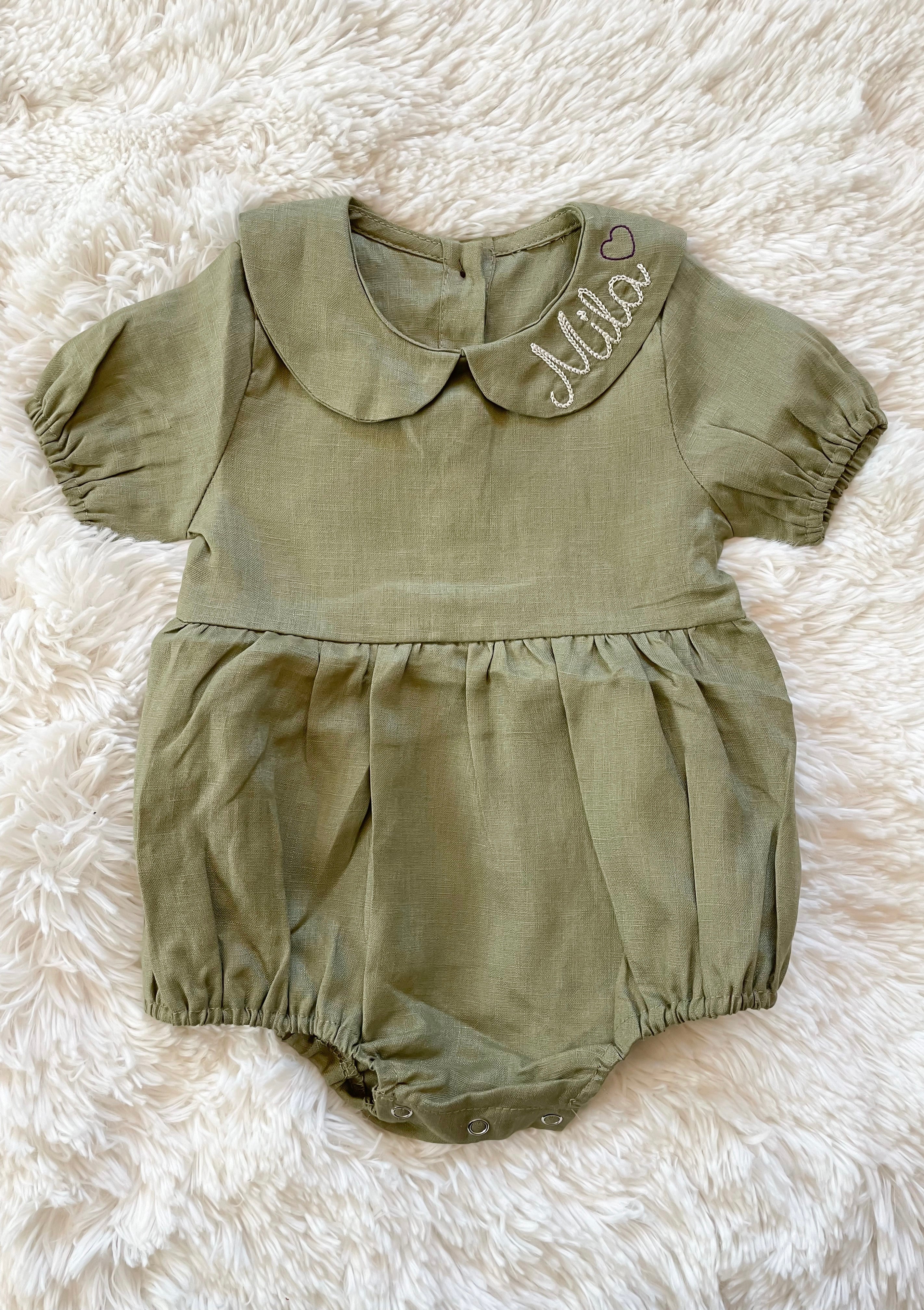 Bespoke Linen Romper