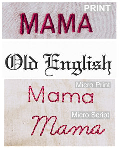 The Perfect Sweatshirt  MAMA Hand Embroidery