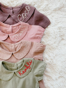 Bespoke Linen Romper