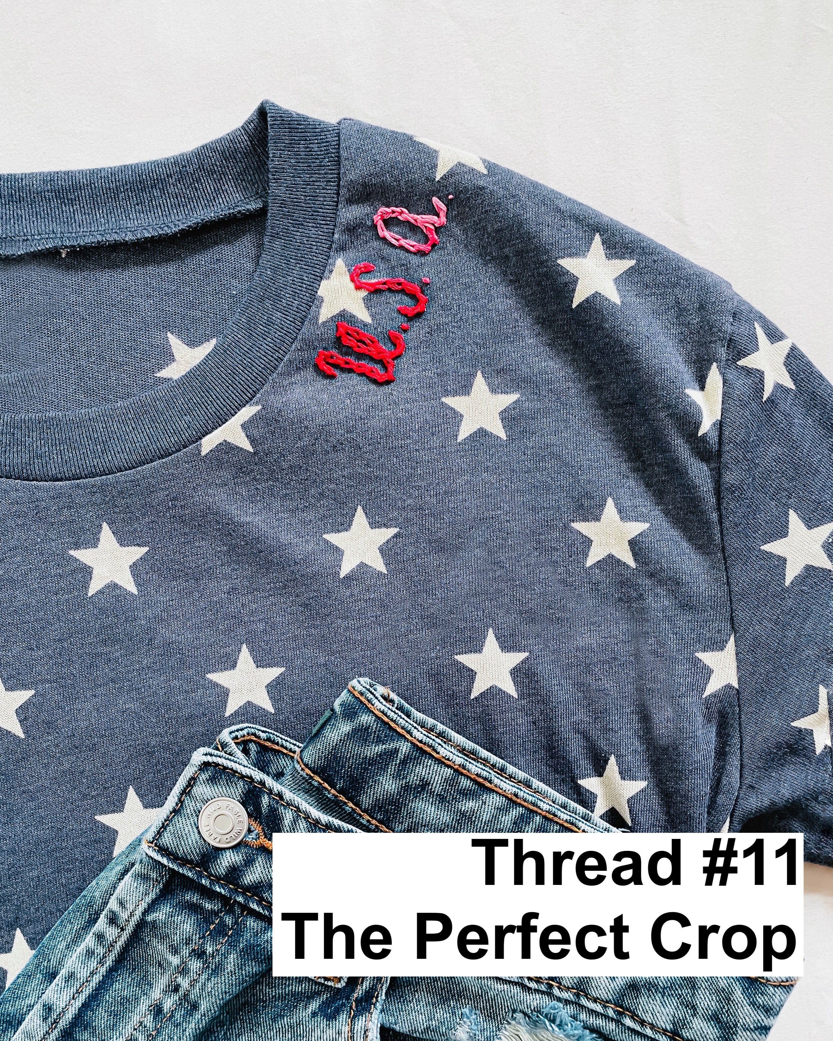 Thread Embellishment -Americana Threads