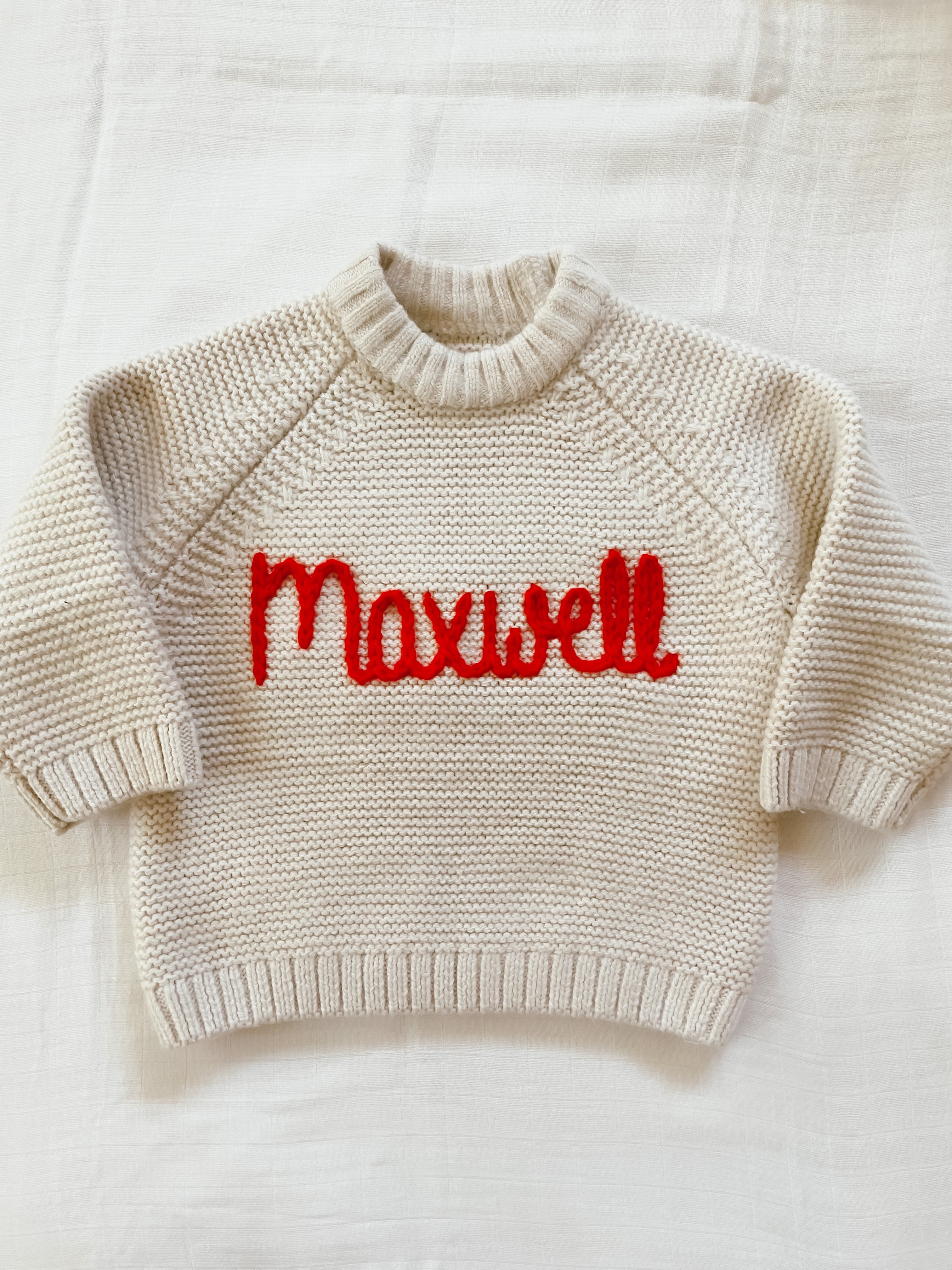 Bespoke Baby + Toddler Sweaters *6-9 Months Only*